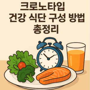 크로노타입 건강 식단 구성 방법 총정리